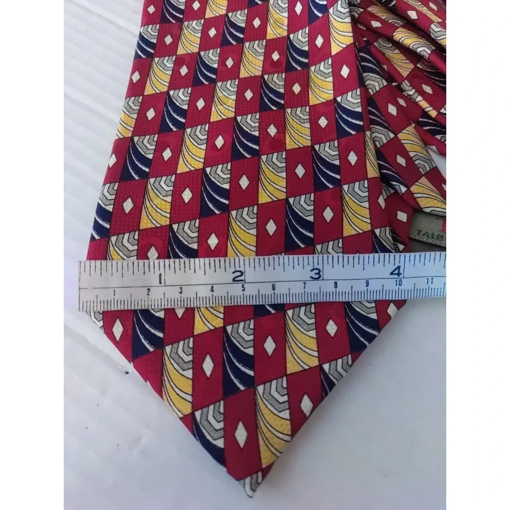 Robert Talbot Vintage Studio Nordstrom Men Colorful Pattern‎ Silk USA 59